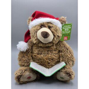 Gund Storytime 17" Bear Personalized Reads Twas the Night Before Christmas NWT